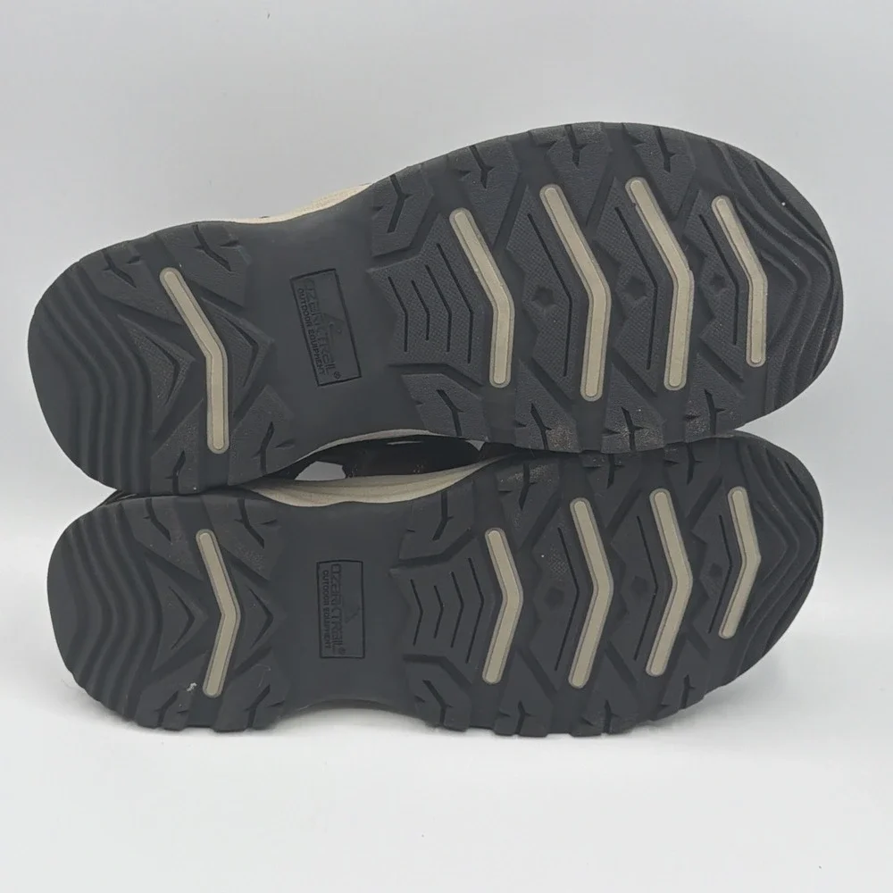 Ozark Trail Mens Closed Toe Sandals 11 Brown Hiking Outdoor Water Shoes New